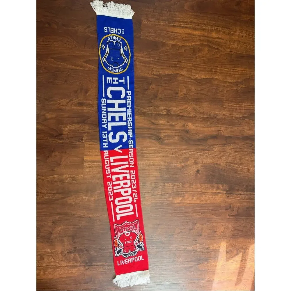 Chelsea v Liverpool 2023/24 Match Scarf - Blue & Red